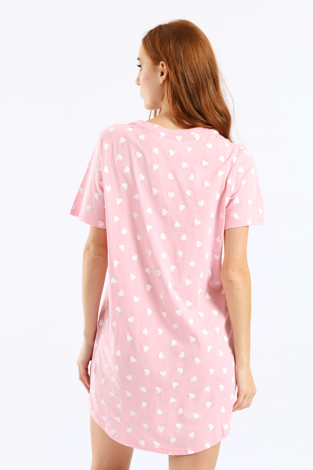 Hearts Sleepshirt - Pink