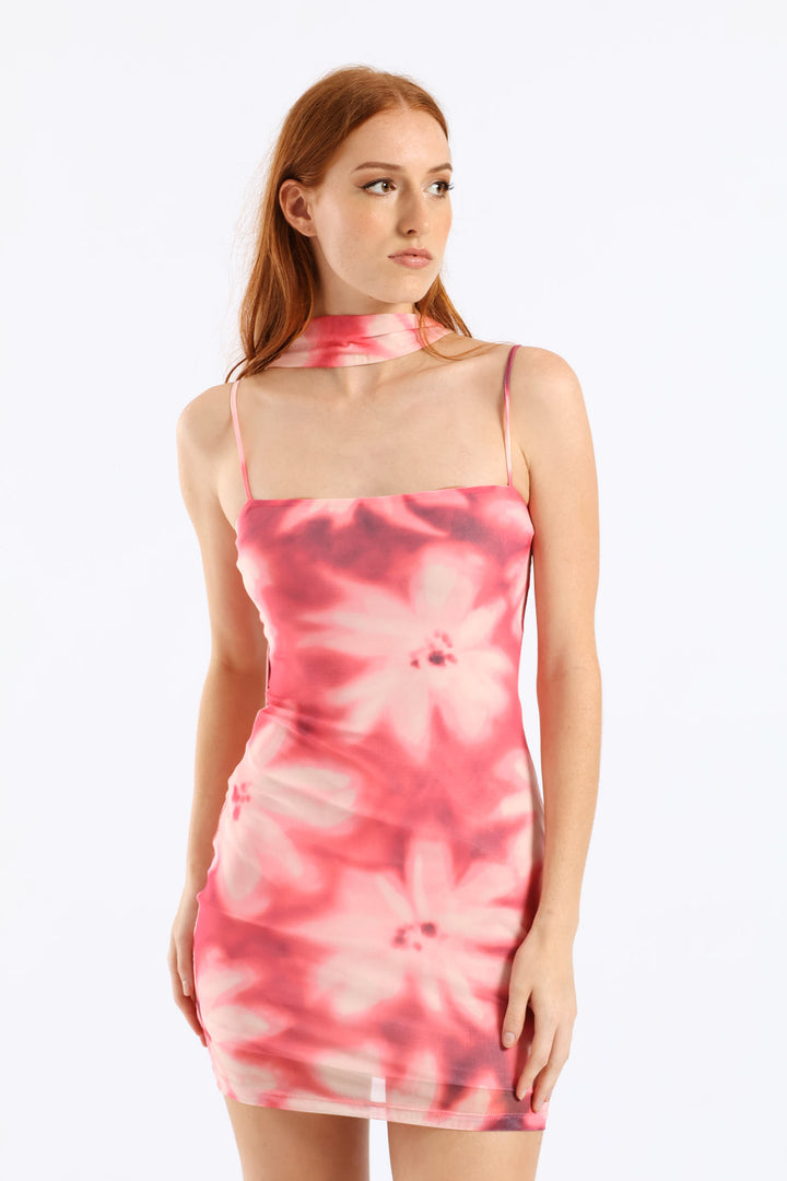 See The Sunset Fitted Mini Dress - Multi