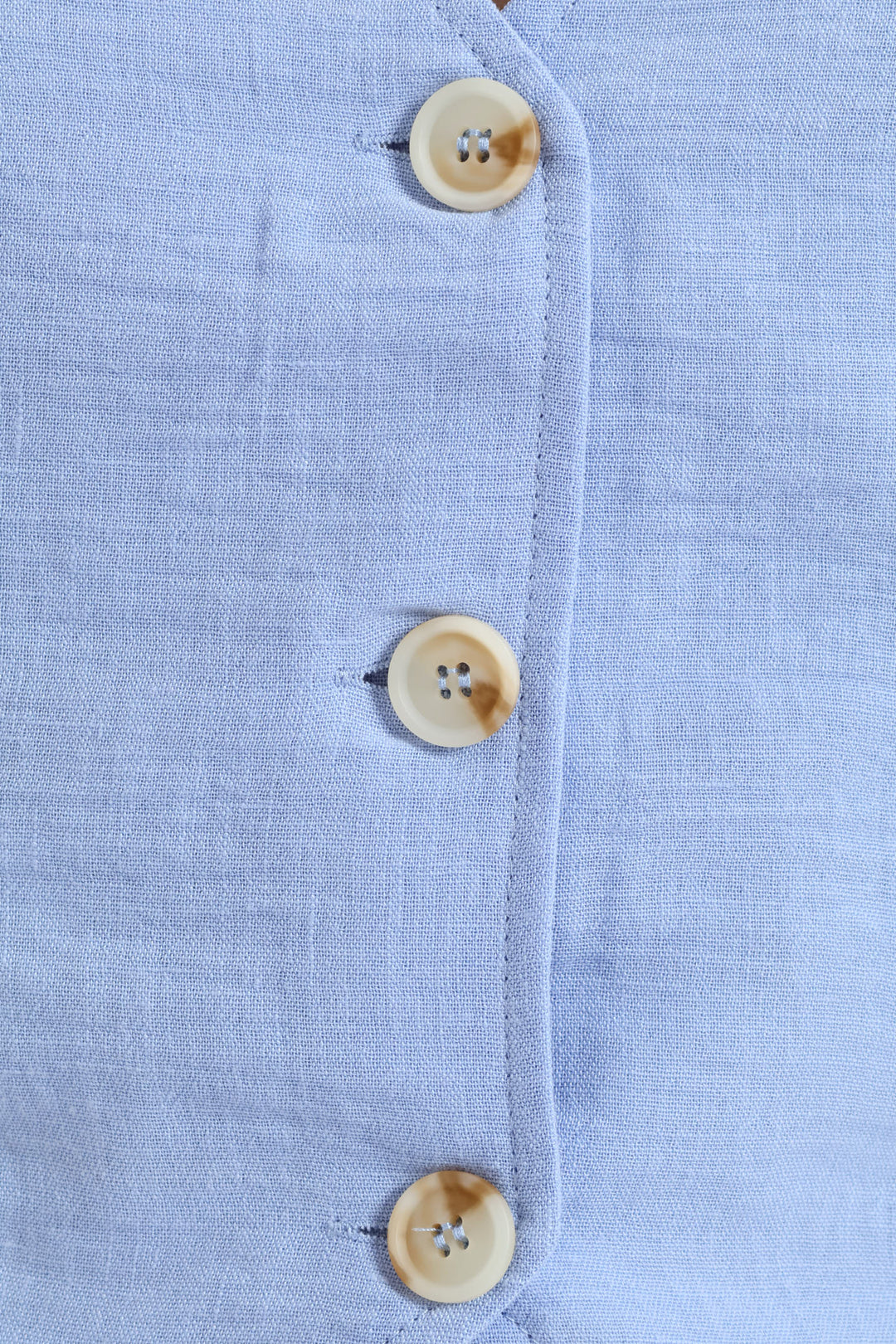 Classic Tailored Waistcoat - Periwinkle