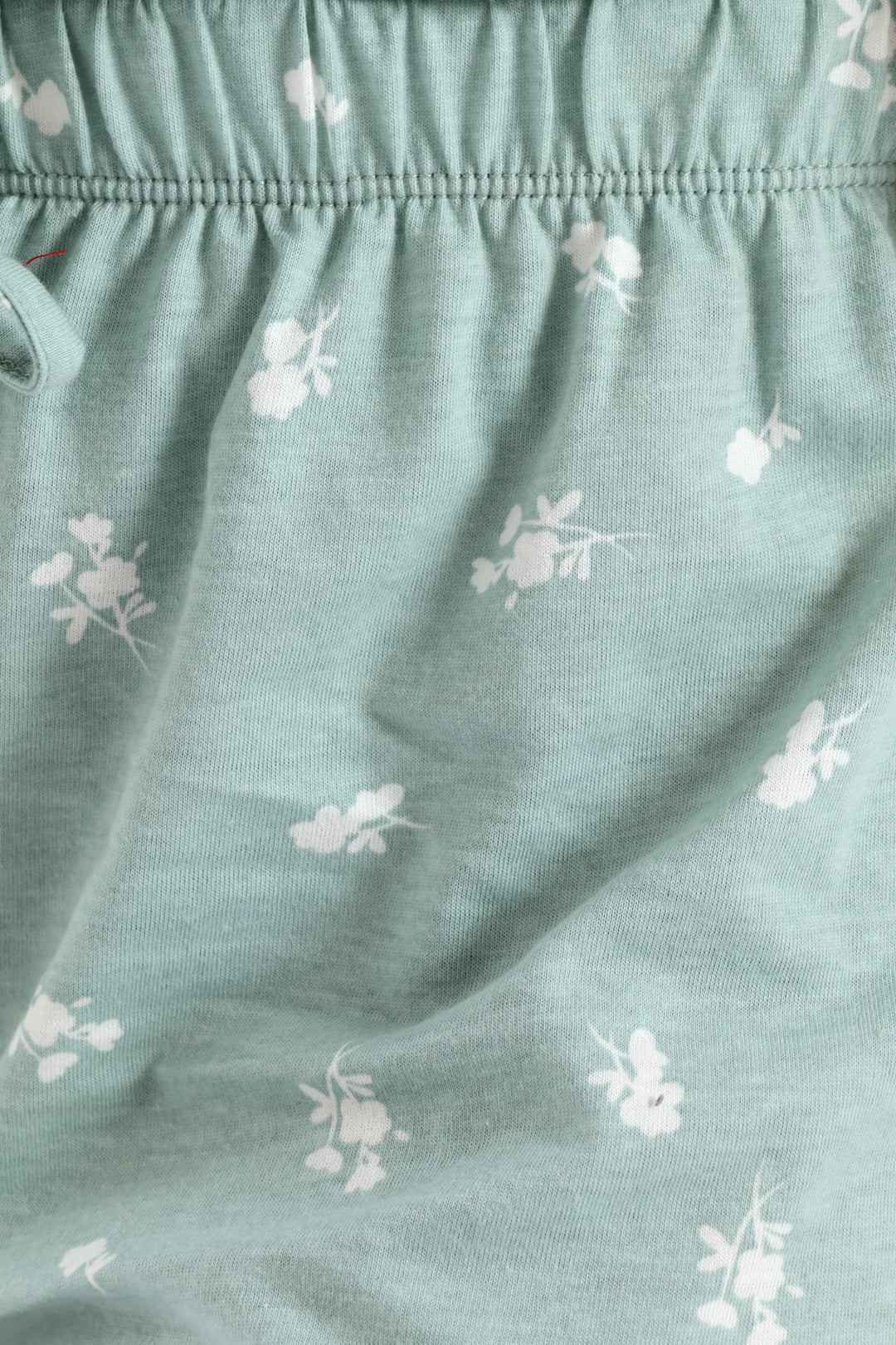 Ditsy Knit Short Set - Duck Egg