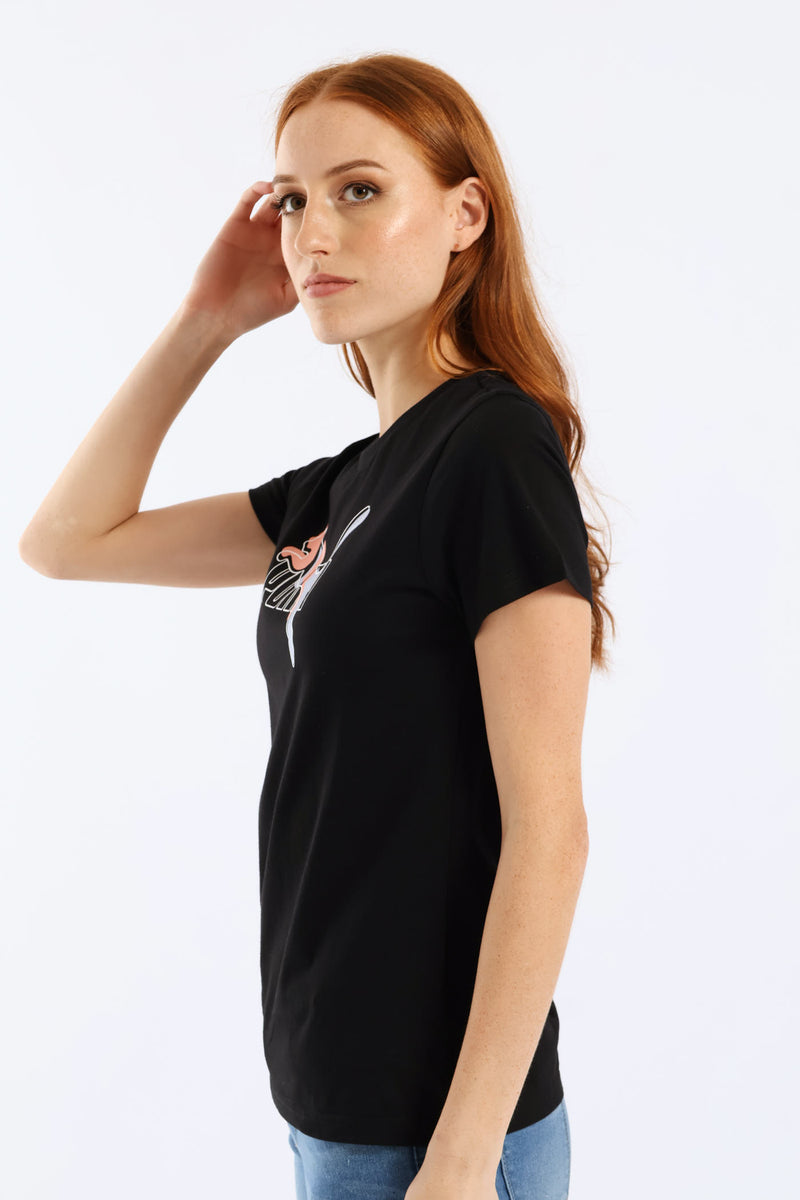 Essential Logo Lab Tee - Black