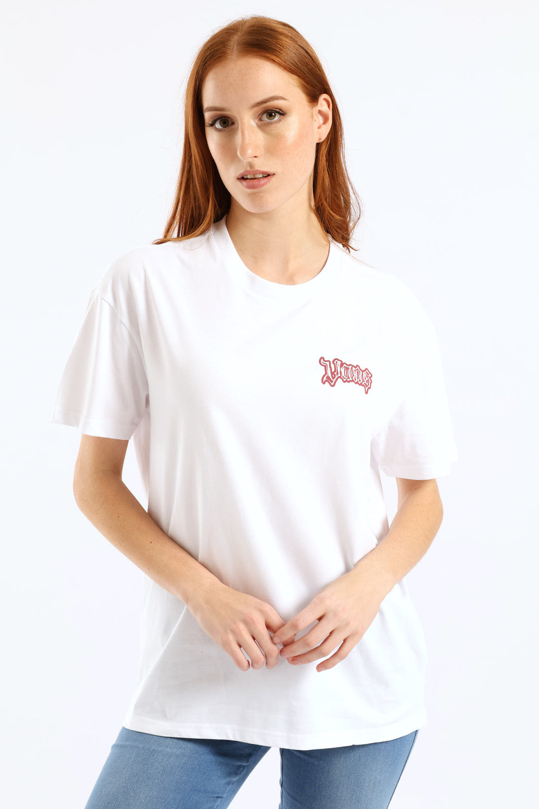 Lil Bear Oversized Tee - White