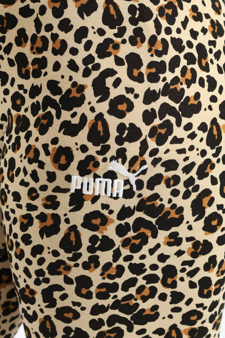 Essential Graphic Animal Print Leggings - Multi