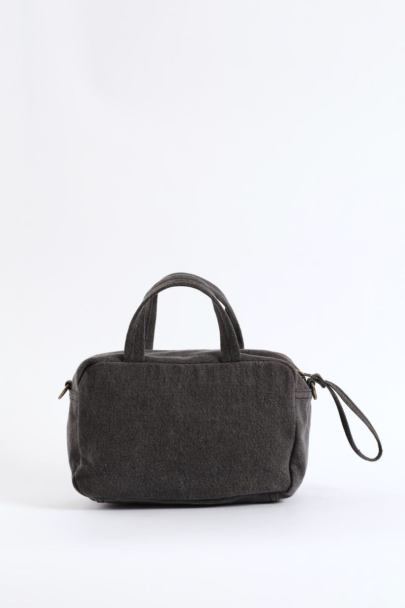 Presley Top Handle Bag - Black