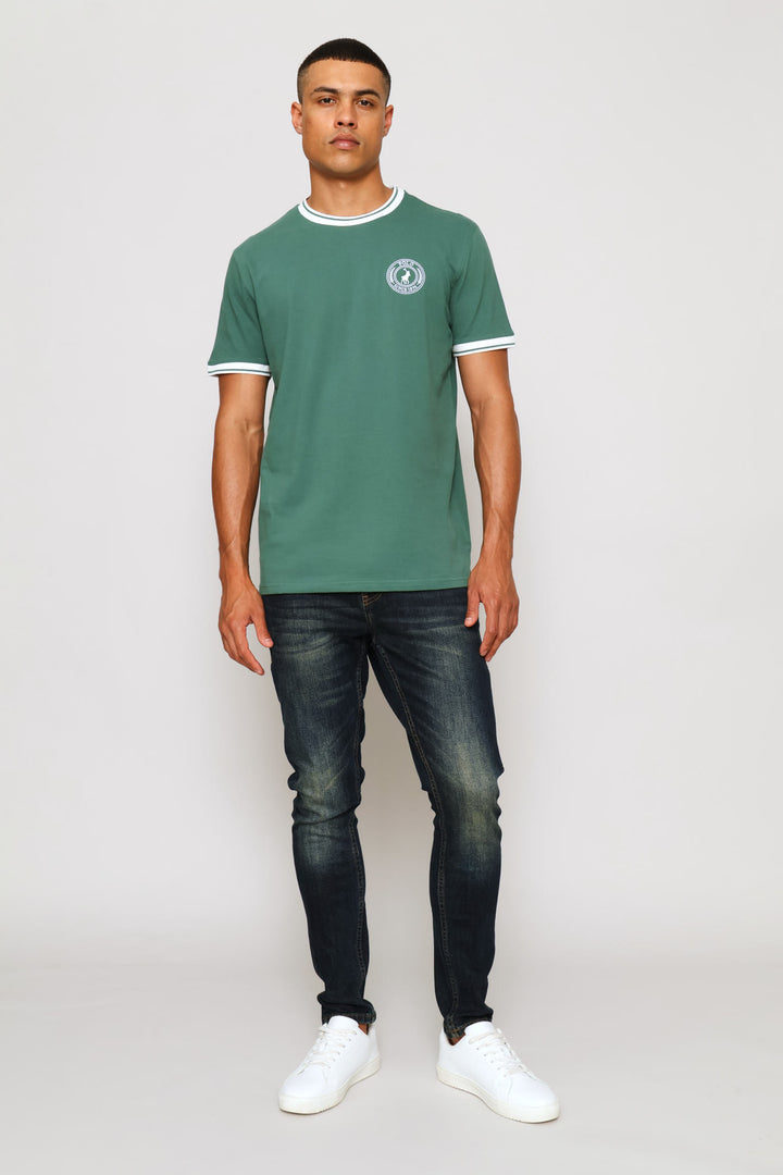 Khanya Sport Tee - Dark Green