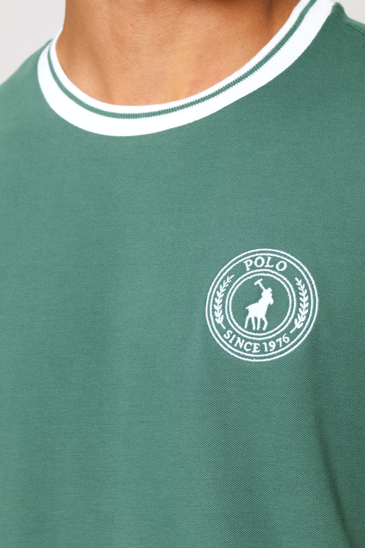 Khanya Sport Tee - Dark Green