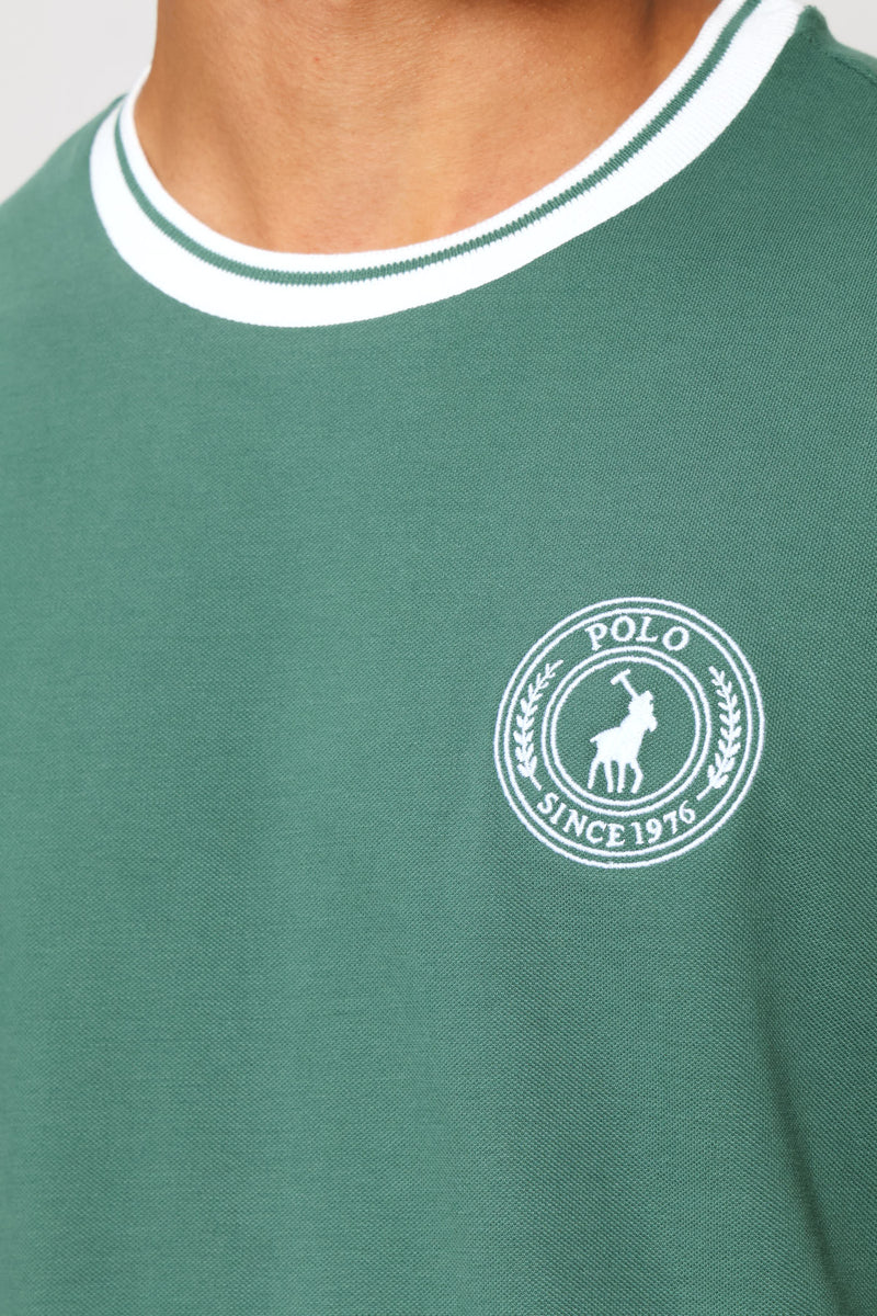 Khanya Sport Tee - Dark Green