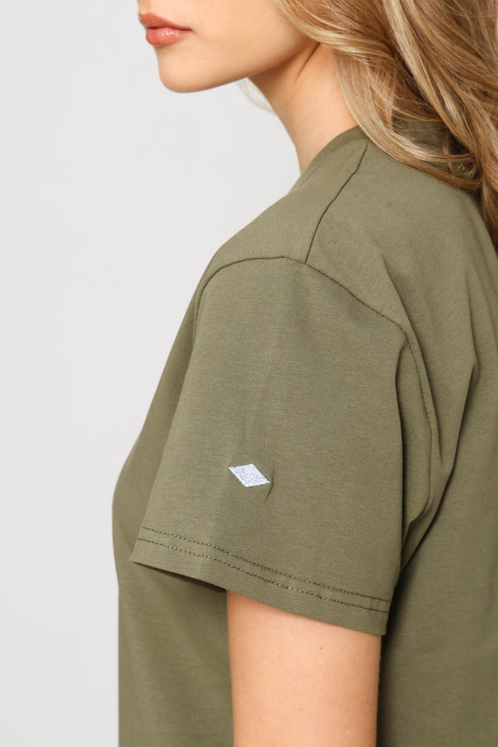 T-Shirt Dress - Fatigue