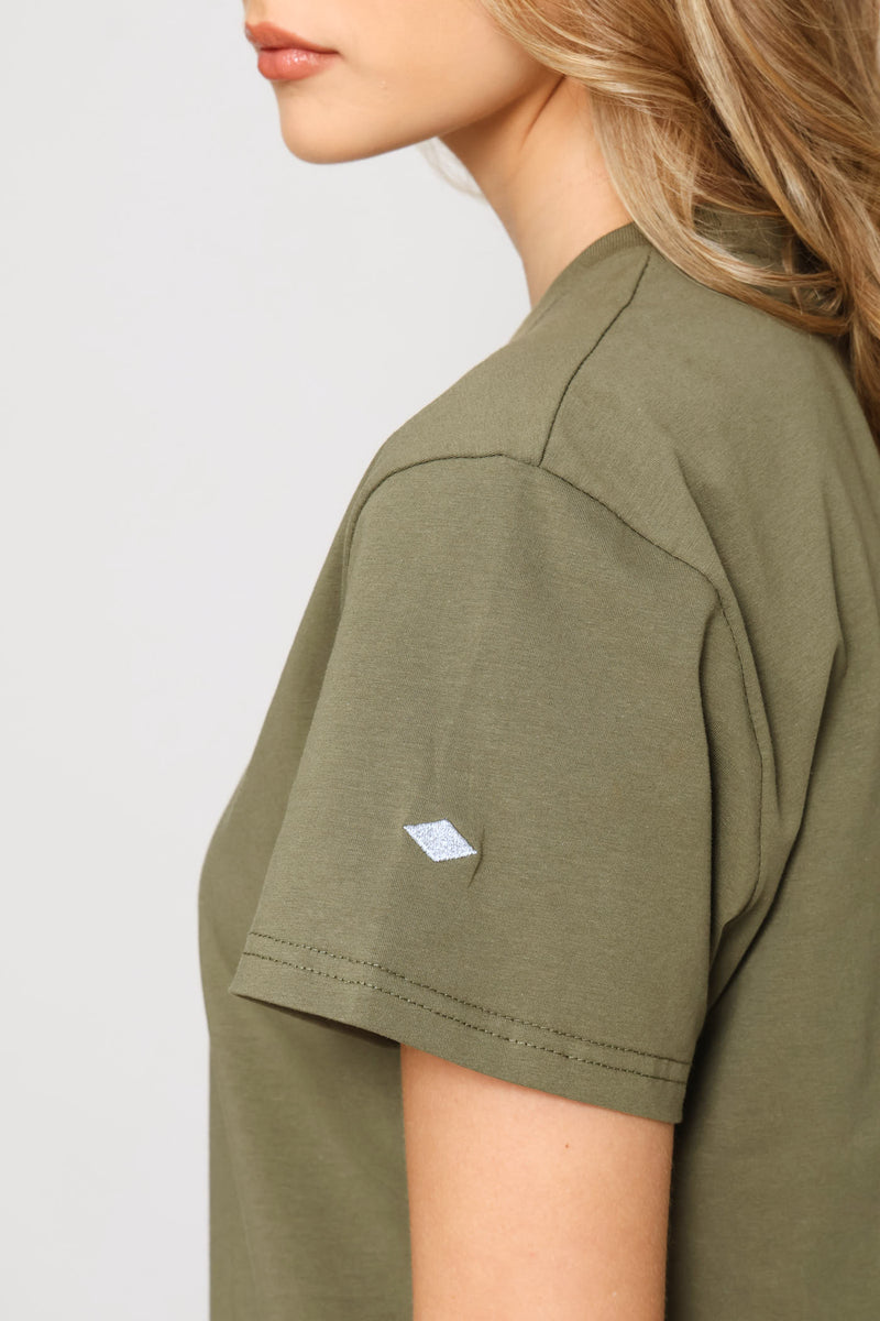 T-Shirt Dress - Fatigue