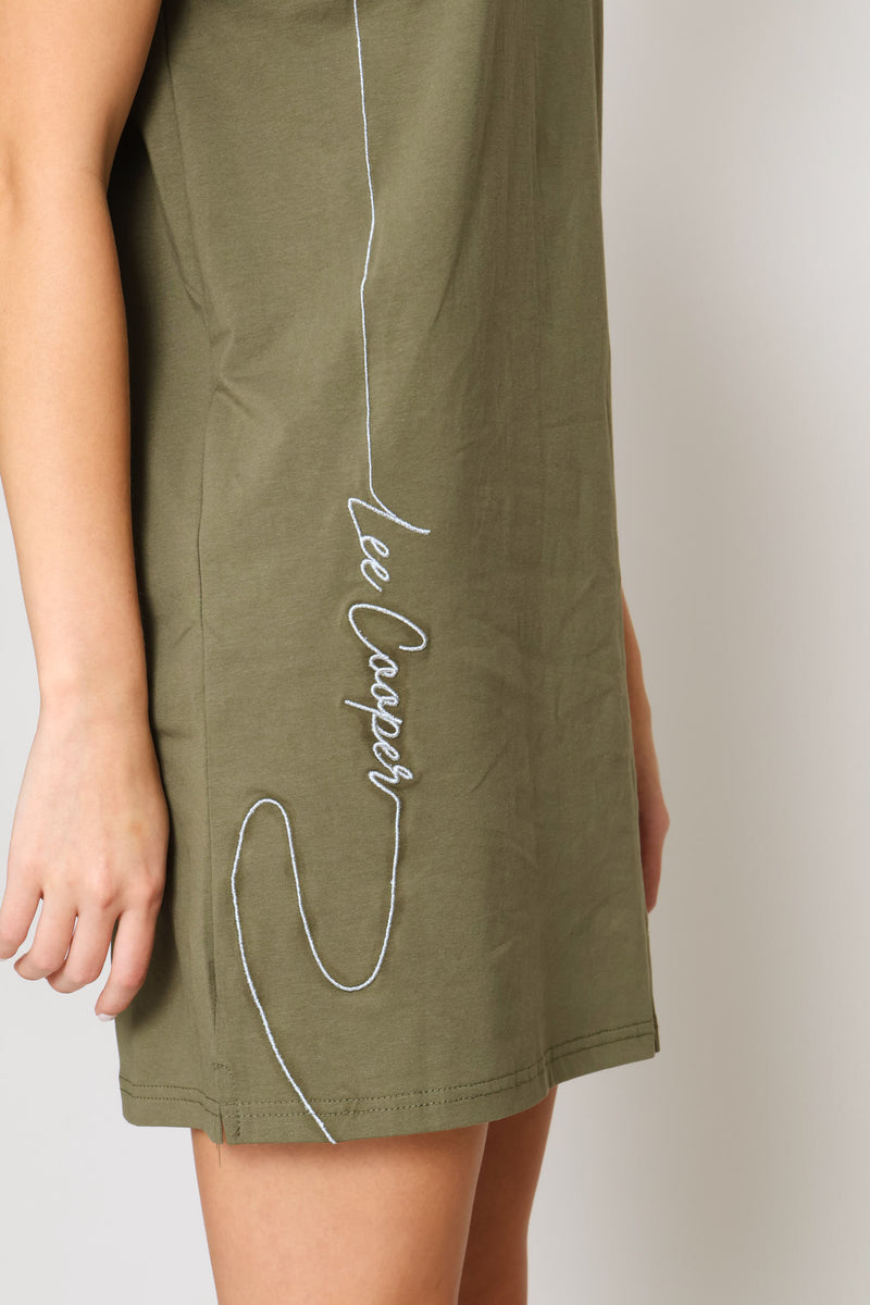 T-Shirt Dress - Fatigue