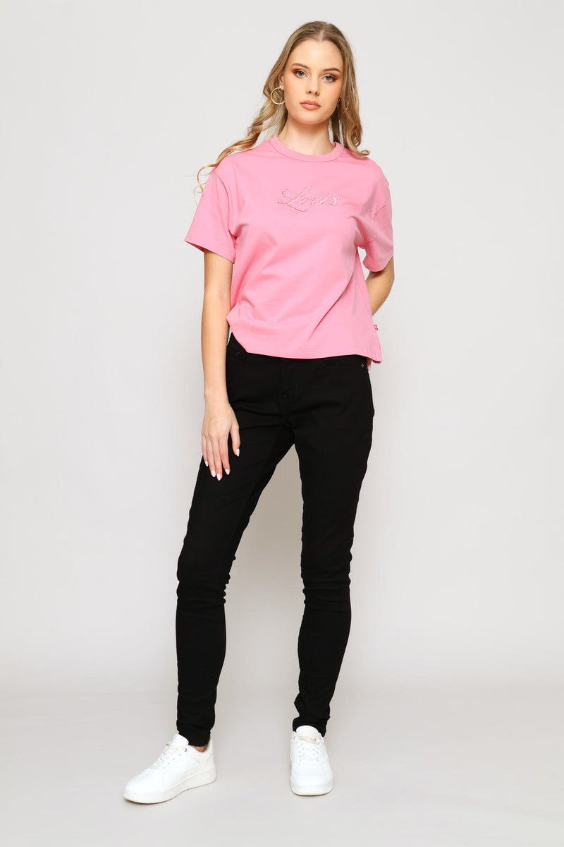 Curvy Hirise Skinny Denim Jean - Black