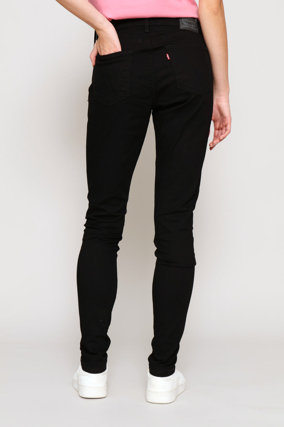 Curvy Hirise Skinny Denim Jean - Black