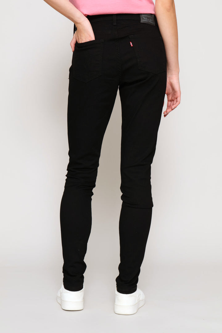 Curvy Hirise Skinny Denim Jean - Black