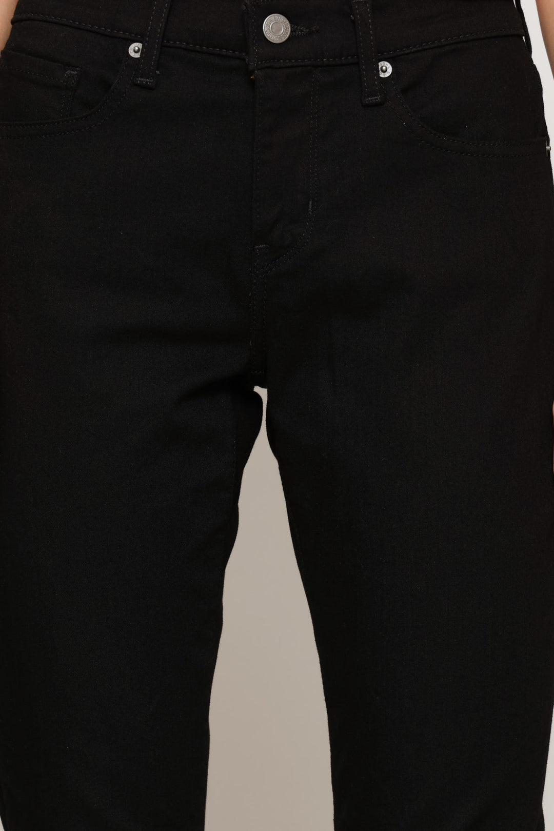 Curvy Hirise Skinny Denim Jean - Black