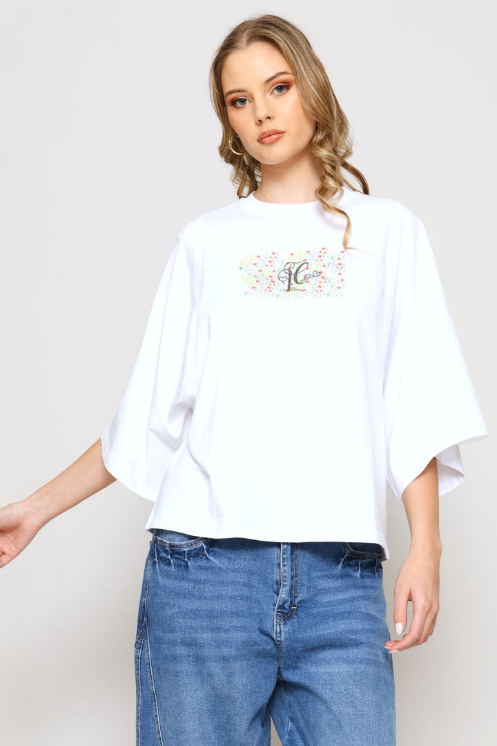 Oversized Fit T-Shirt - White