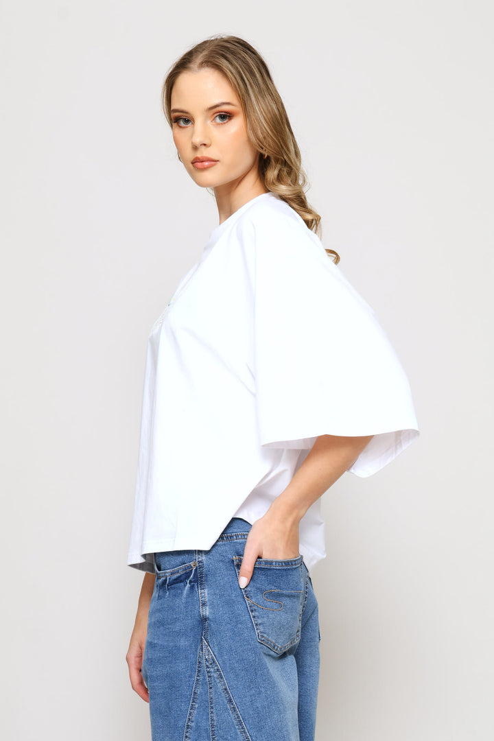 Oversized Fit T-Shirt - White