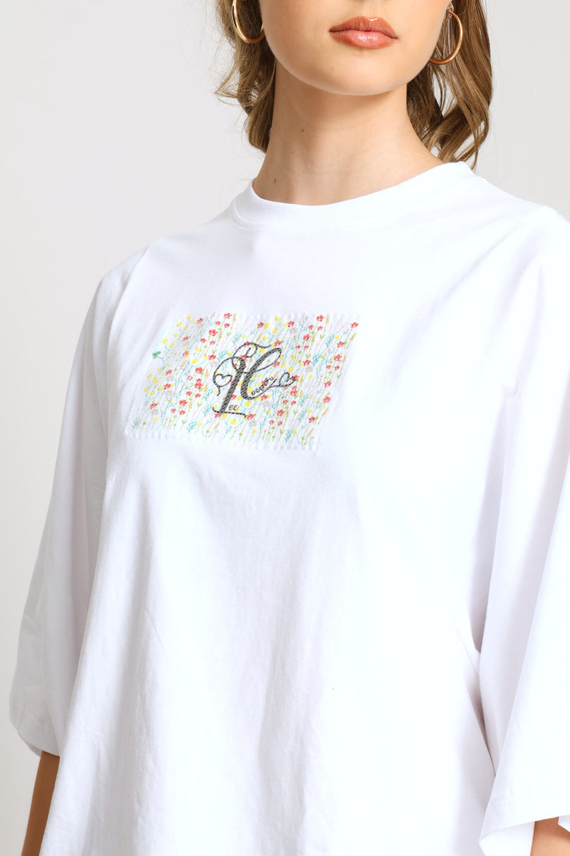 Oversized Fit T-Shirt - White