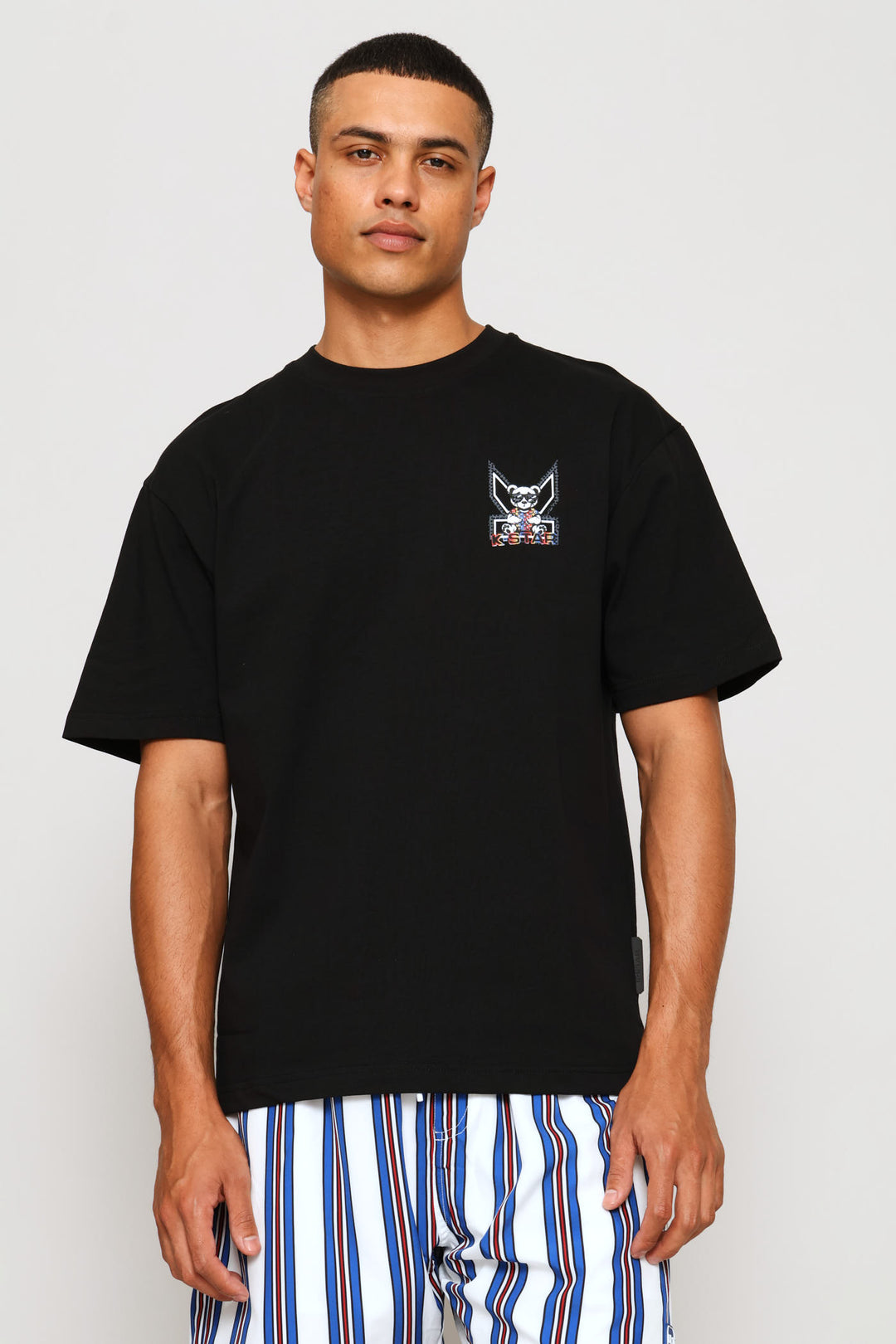 Marcus Teddy Tee - Black