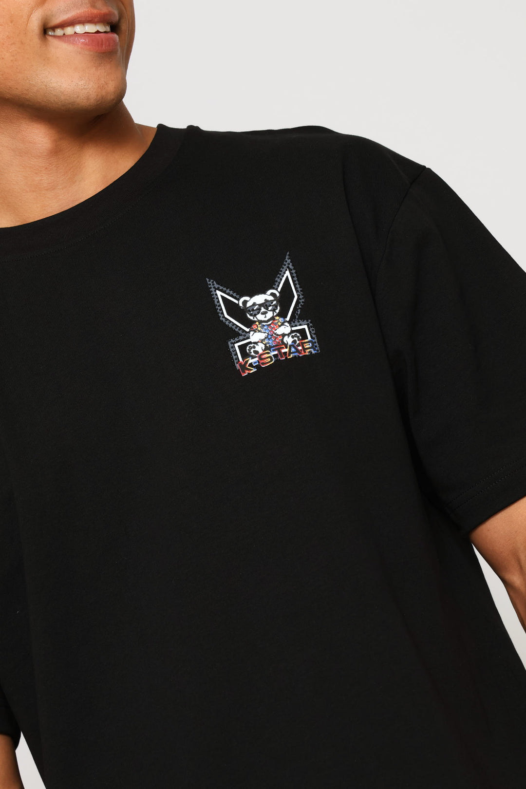 Marcus Teddy Tee - Black