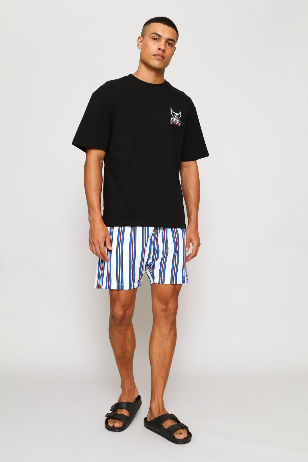 Marcus Teddy Tee - Black