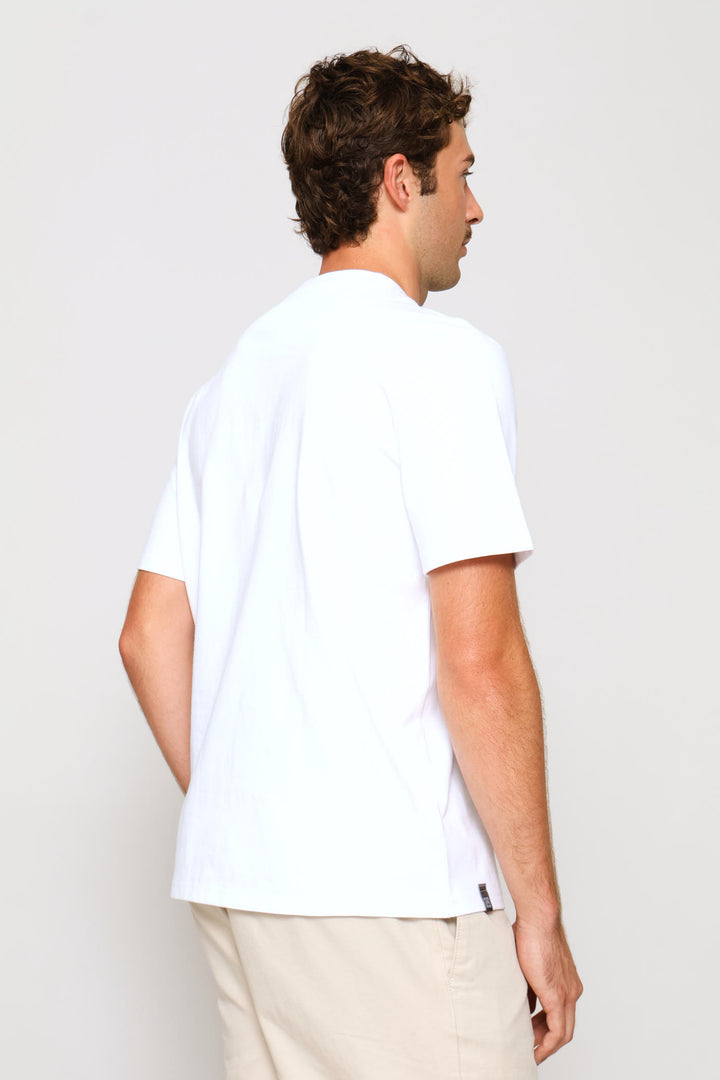Heavy Weight Crew Neck Tee - White