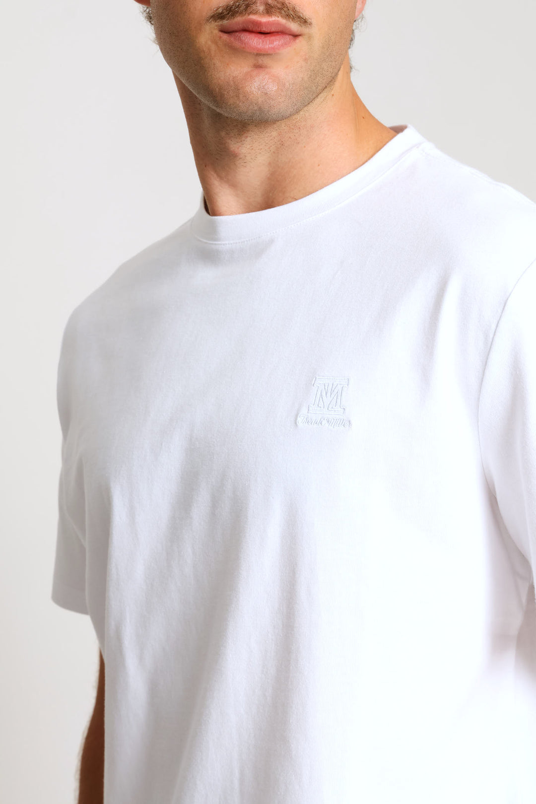 Heavy Weight Crew Neck Tee - White