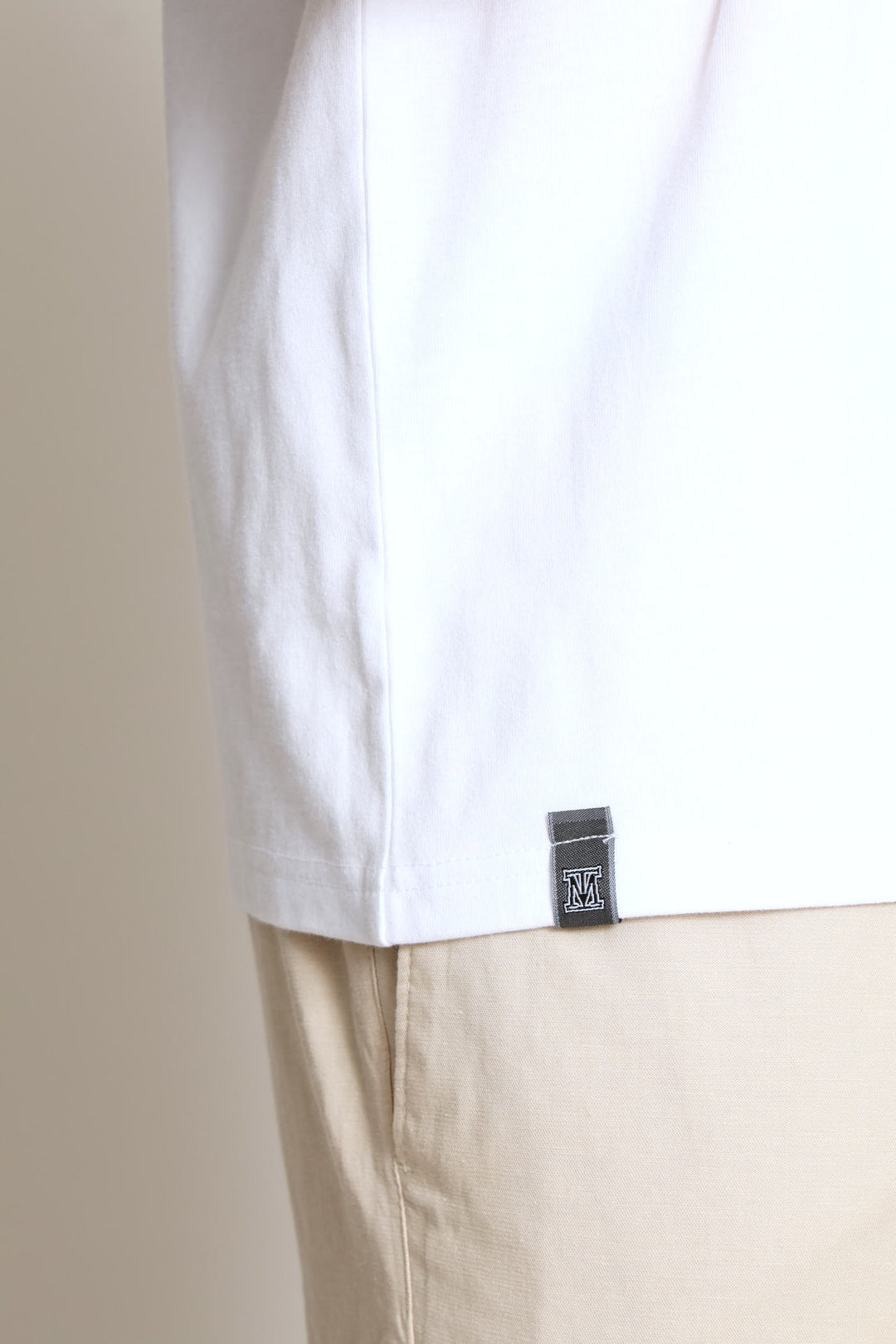 Heavy Weight Crew Neck Tee - White