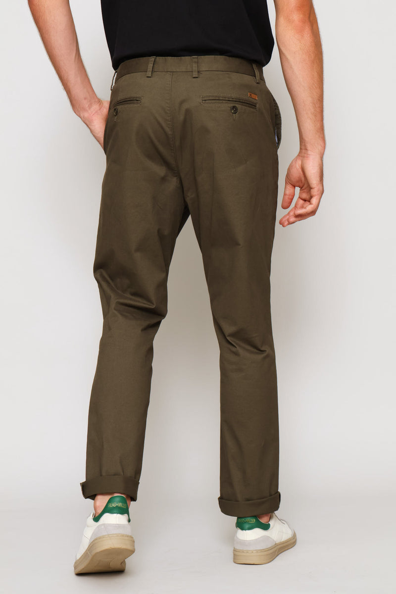 Cotton Chino Pant - Fatigue