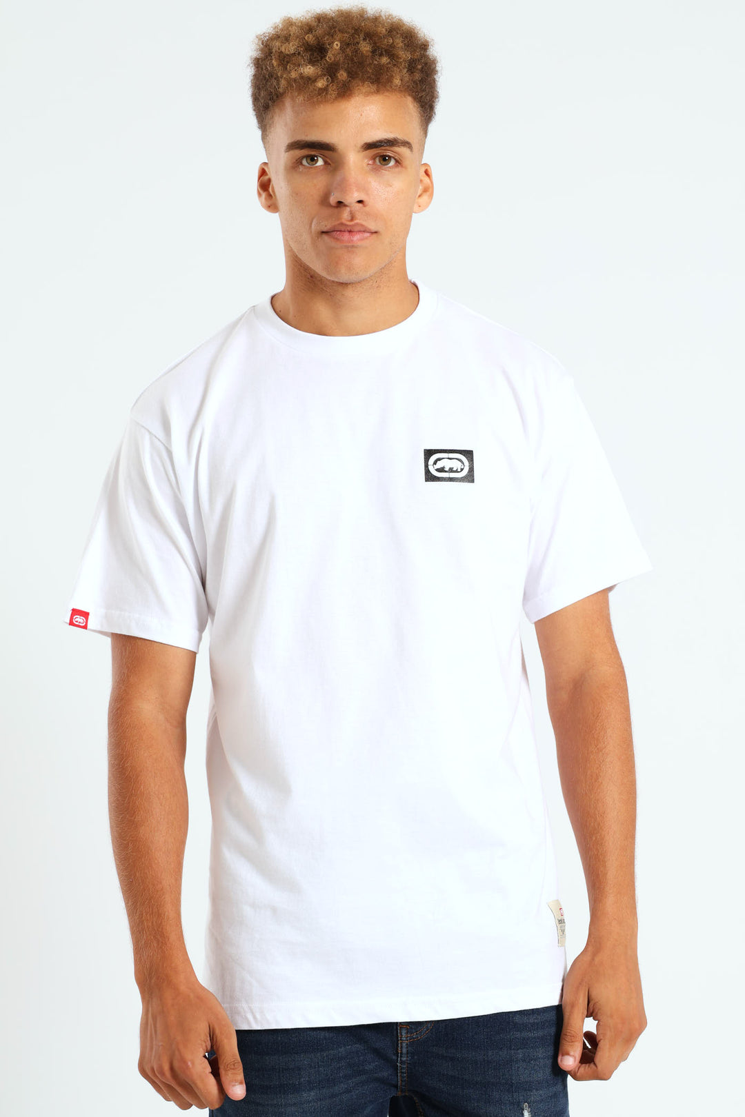 Never Out Hd Print Tee - White