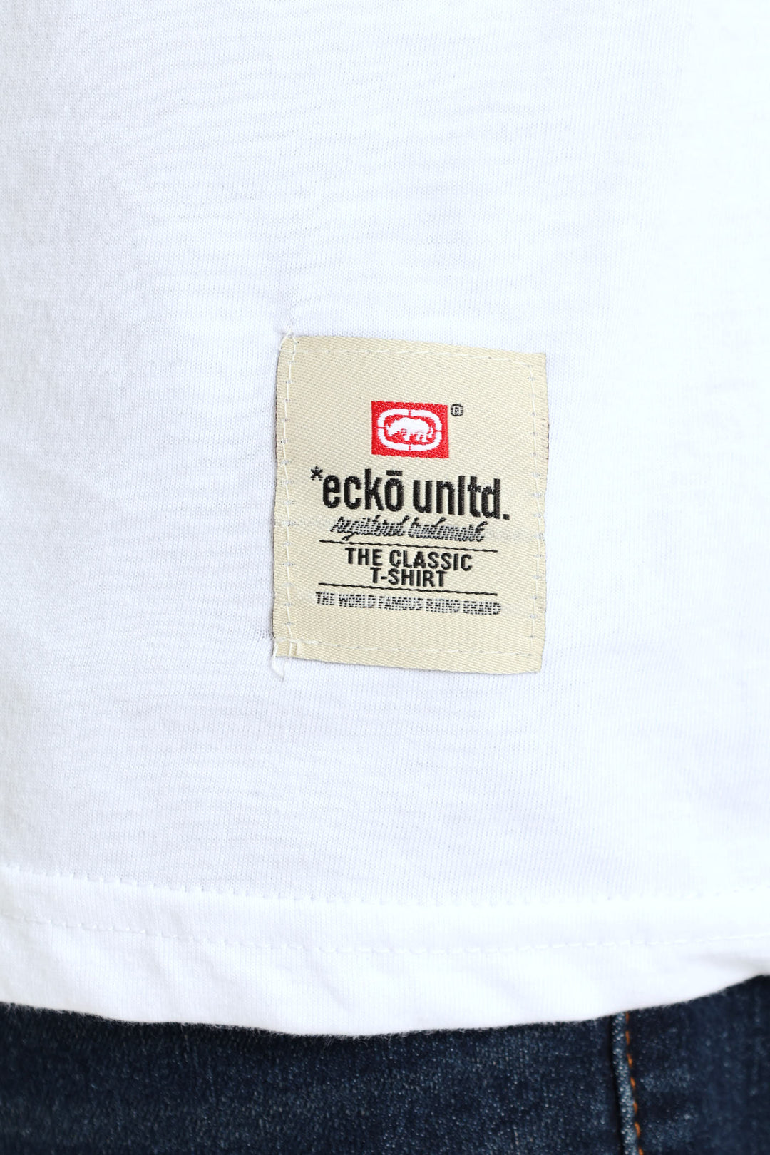 Never Out Hd Print Tee - White