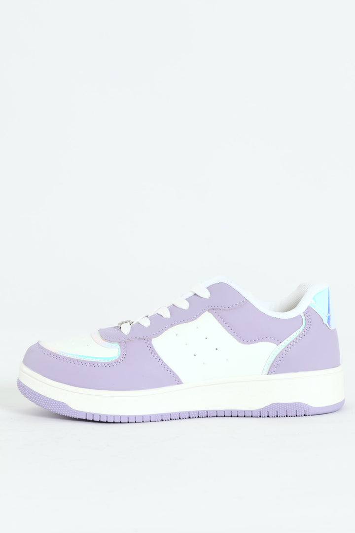 Girls Court Sneaker - Lilac