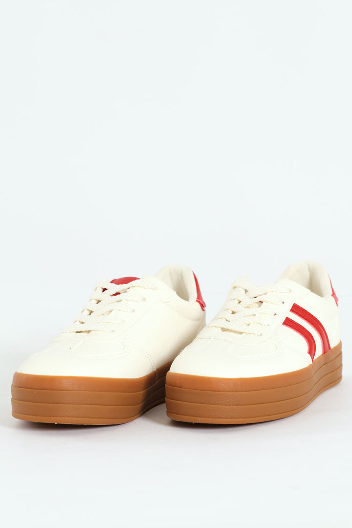 Girls Chunky Sneaker - Off White