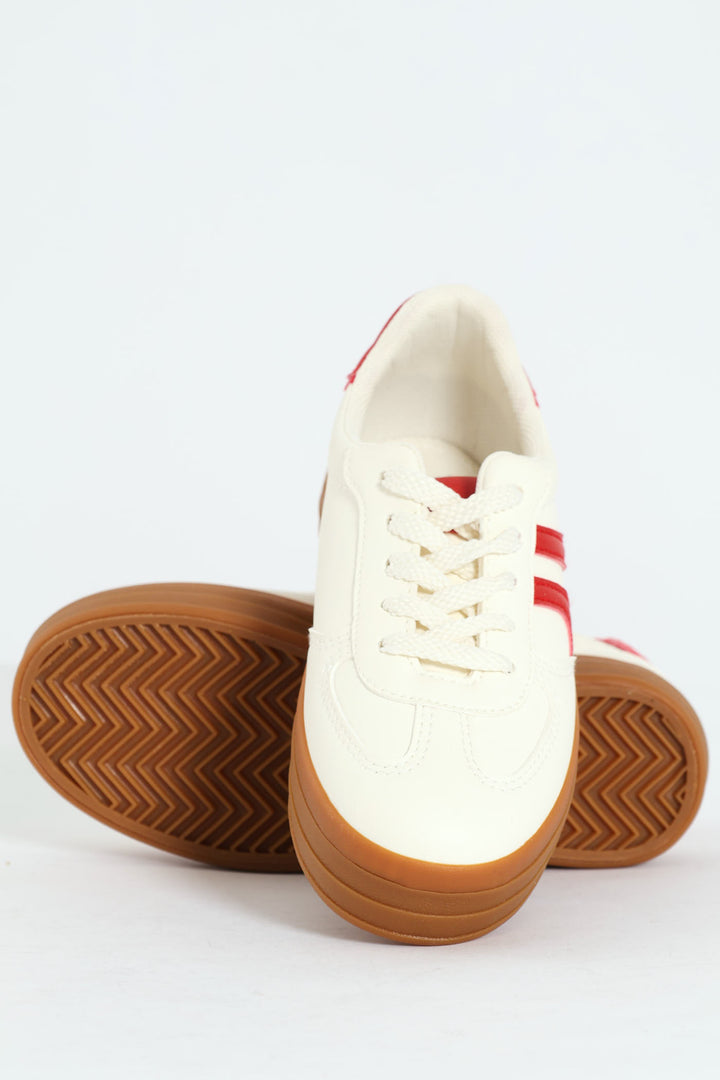 Girls Chunky Sneaker - Off White