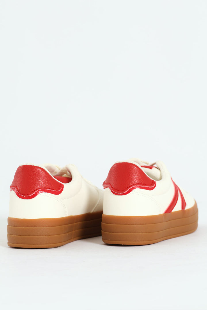 Girls Chunky Sneaker - Off White