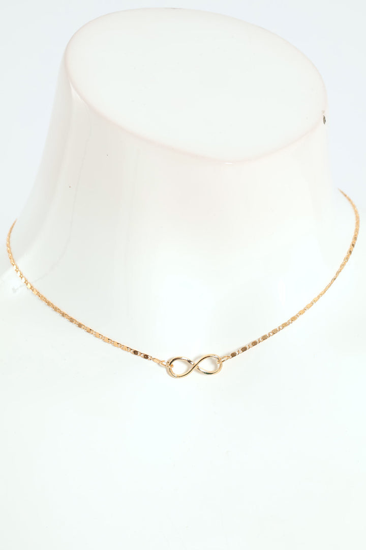 Infinity Necklace - Gold