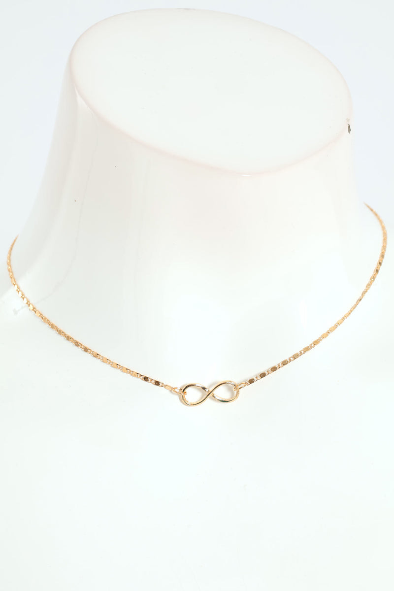 Infinity Necklace - Gold