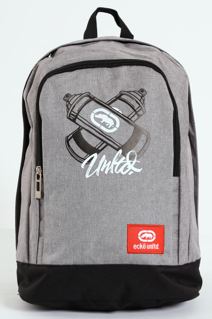 Spray Can Backpack - Grey