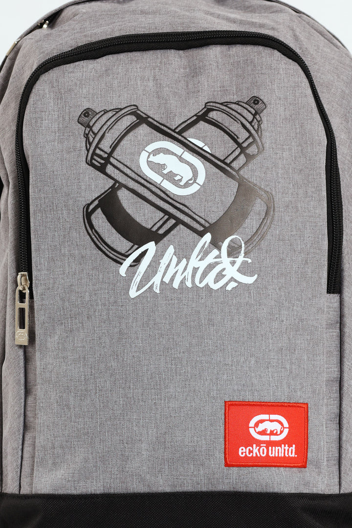 Spray Can Backpack - Grey