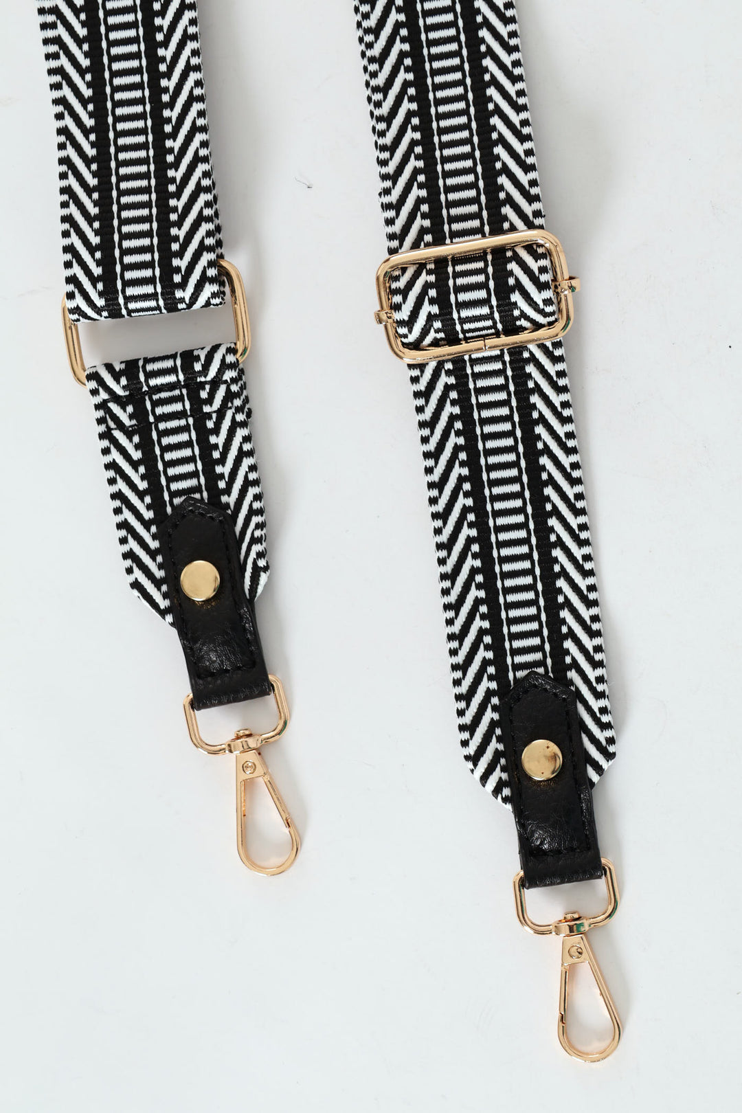 Multi Compartment Crossbody Bag - Black