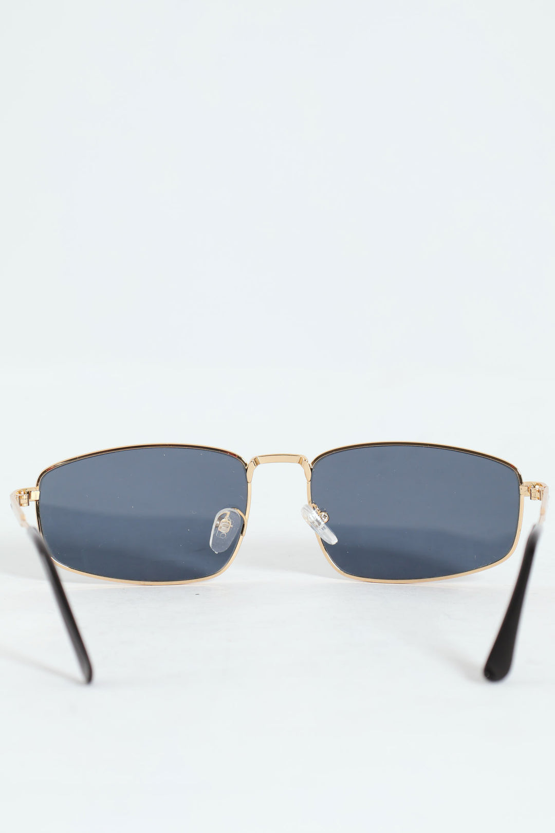 Slim Metal Frame Sunglasses - Gold