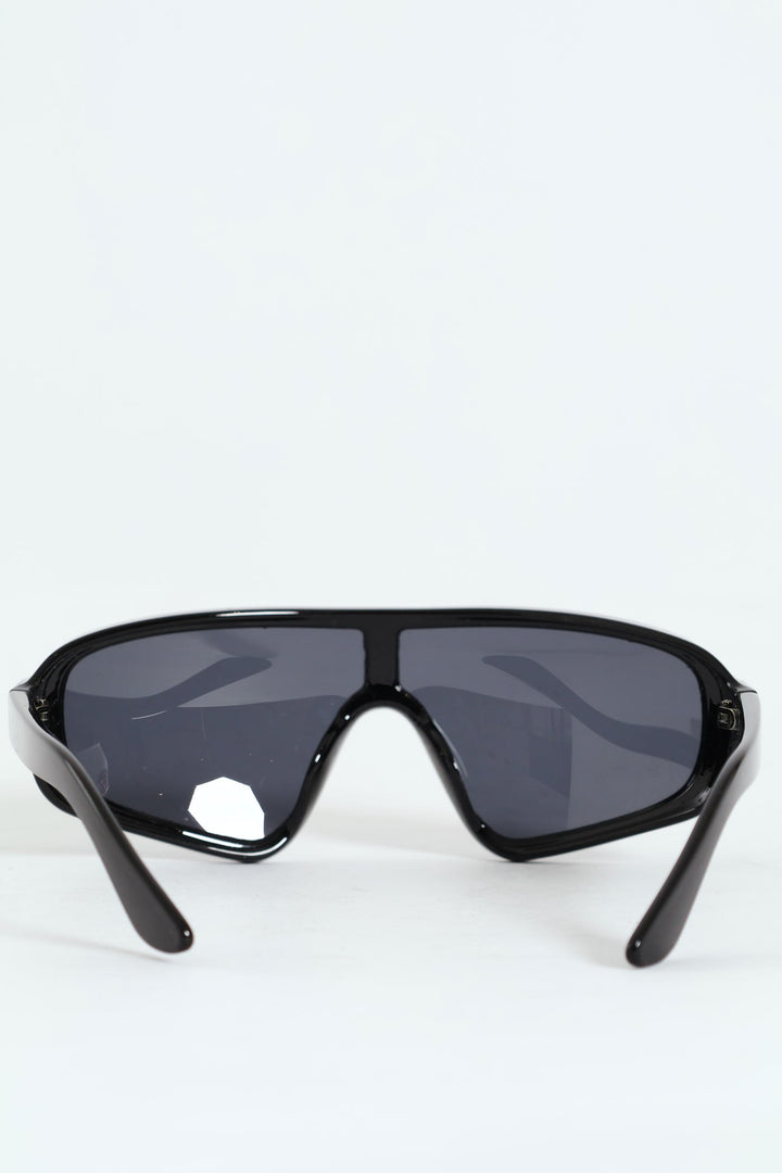 Mono Lens Sport Sunglasses - Black