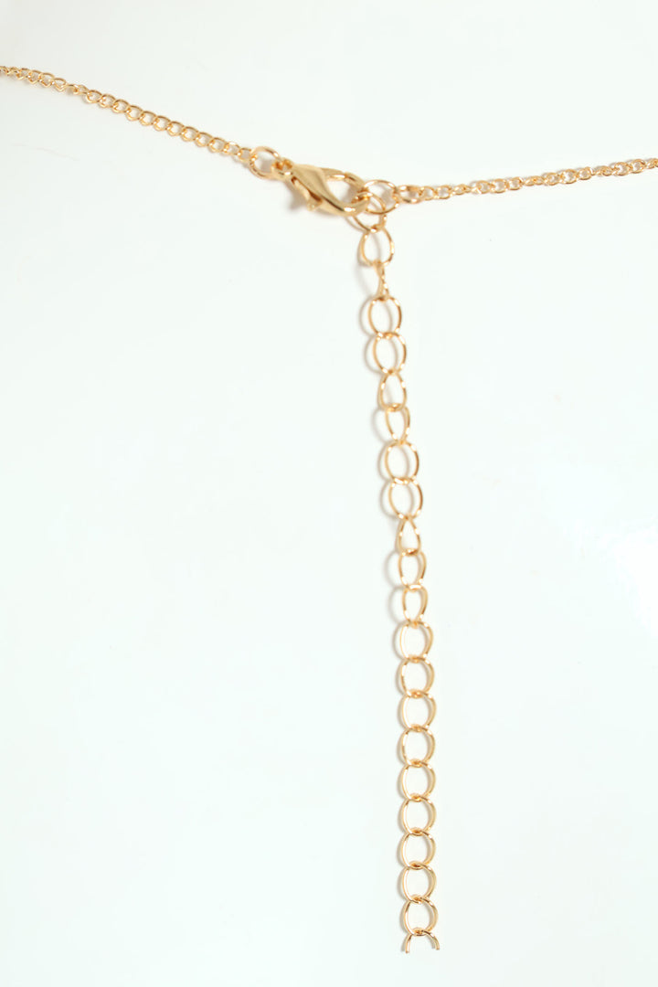 Heart Pendant Necklace - Gold
