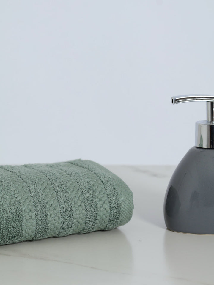 450GSM Ripple Flow Bath Towels - Duck Egg