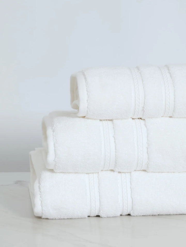 710GSM Super Luxury Premium Cotton Bath Towels - White
