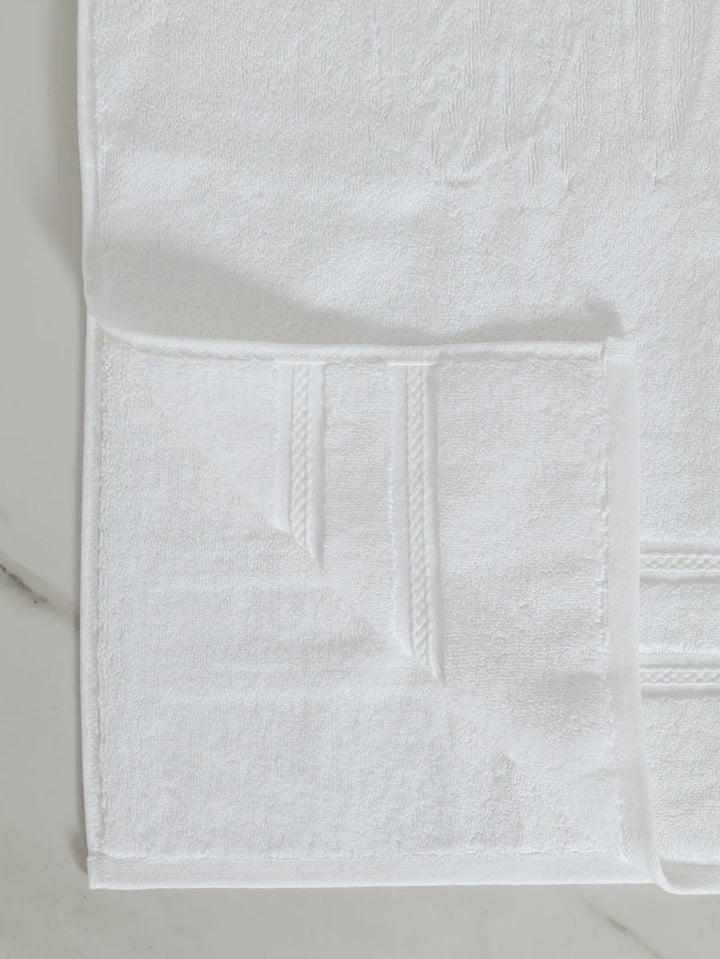 710GSM Super Luxury Premium Cotton Bath Towels - White