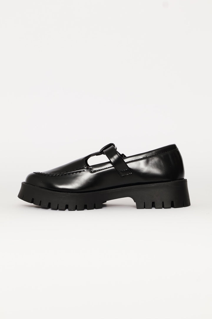 Loafer With Chunky Outsole - Black