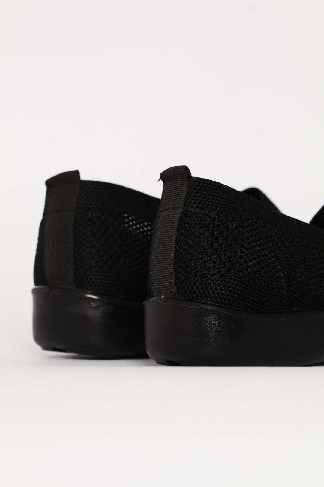 Soft Iona Knit Slip On - Black