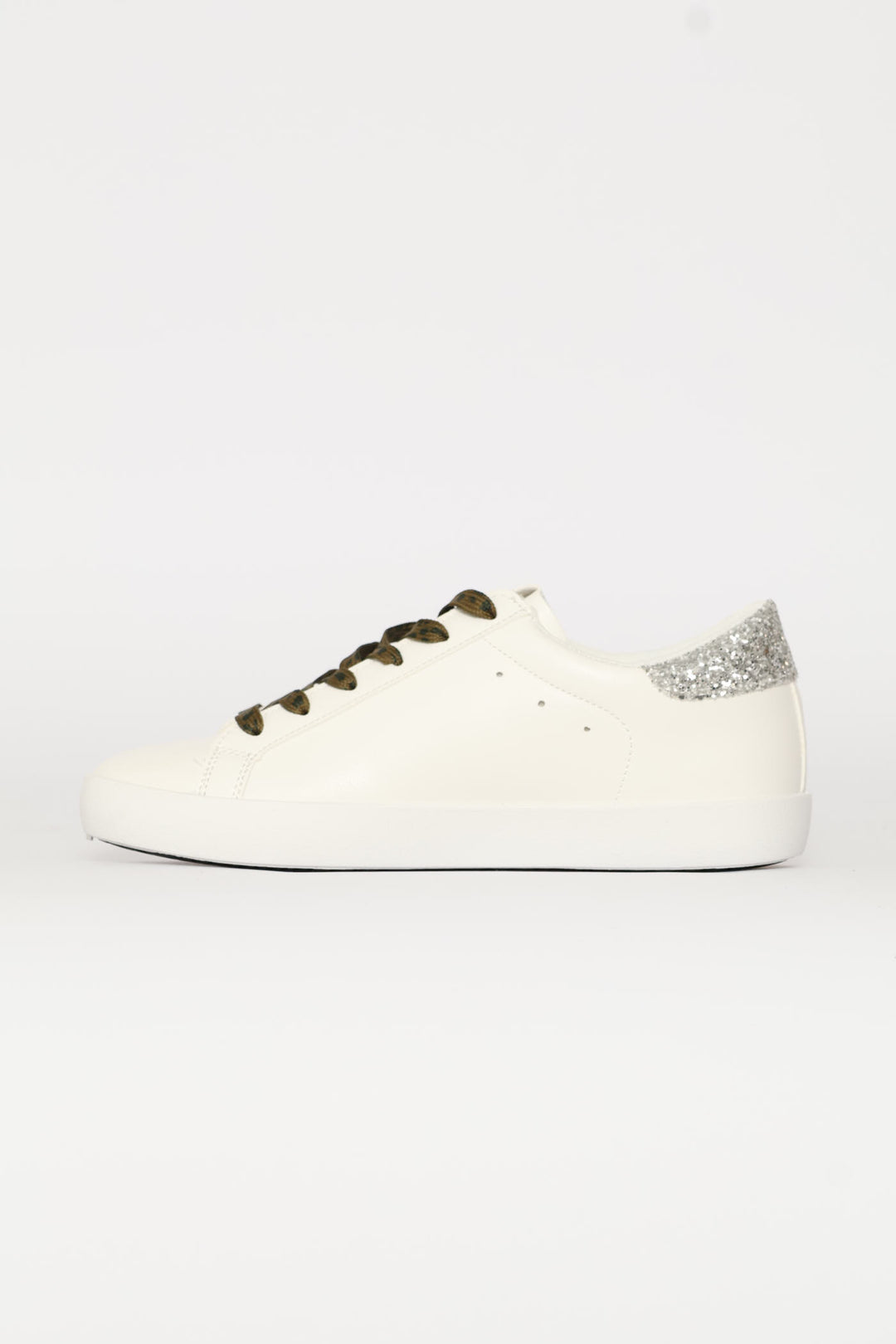 Bling Detail Sneaker - White