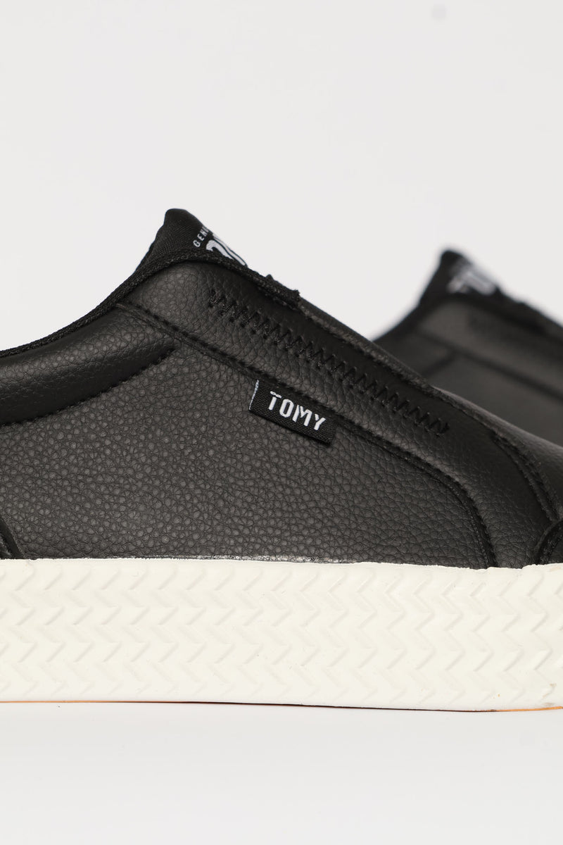 Sophie Platform Slip On - Black