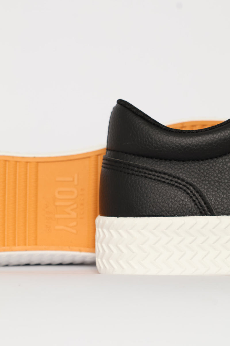 Sophie Platform Slip On - Black